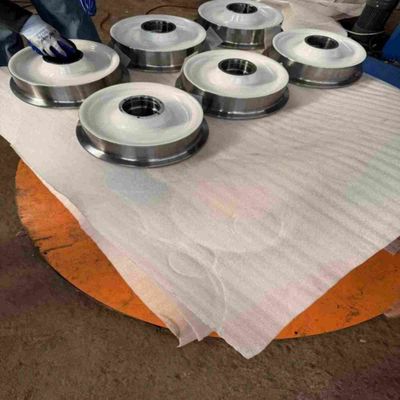 Mua Vành bánh xe tròn bằng hợp kim thép rèn để bảo vệ chống ăn mòn tối ưu với màu đen hoặc bạc online manufacture