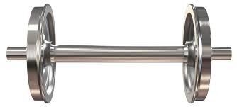 Mua Bánh xe lái đầu máy đo 762mm, Bánh xe lửa thép cho thiết bị khai thác ODM online manufacture