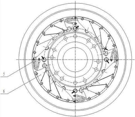 Mua Lốp xe lửa M730A đàn hồi 730mm cho đầu máy và toa xe tàu điện ngầm online manufacture