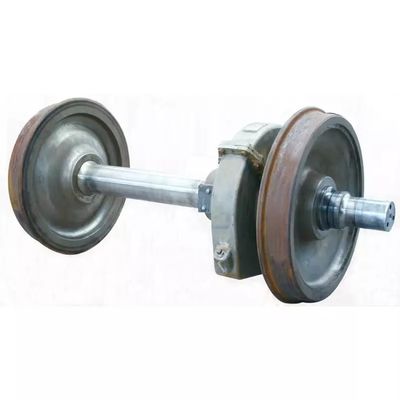 Xe đẩy cần cẩu thép công nghiệp chất lượng cao AAR Bộ bánh xe đường sắt