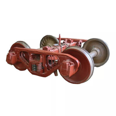 Bogie đường sắt cho xe khách đường sắt với lò xo cao su