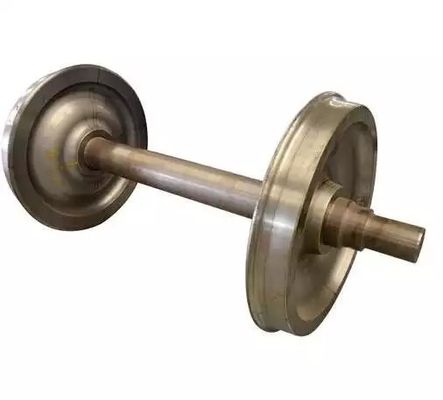 Cần cẩu trên cao Mặt bích thép AAR Bộ bánh xe đường sắt tùy chỉnh