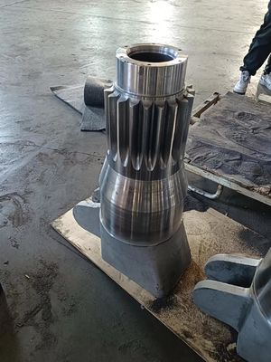 Lớp 7 Gear Hobbing Kết thúc 0,8 Đúc gia công chính xác 42CrMo Chất liệu 160kg