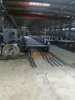 Bánh xe lửa đầu máy Bogie, Bộ bánh xe lửa ER7 ER8 ER9 Chất liệu