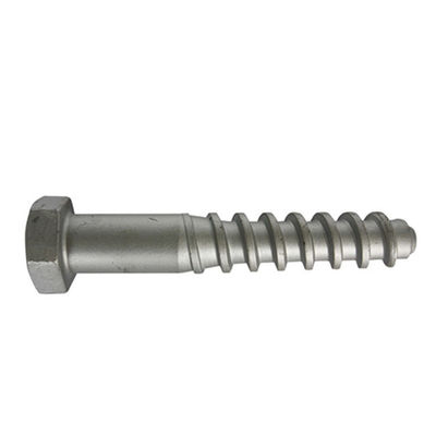 Chốt đường ray Ss25, Vít đường sắt Hex Vật liệu thép carbon OEM