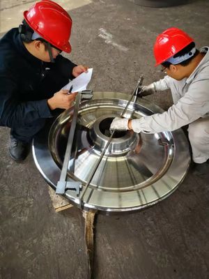 ISO9001 Bánh xe đường sắt ER7 ER8 EN13262 Tiêu chuẩn cho toa chở hàng đầu máy