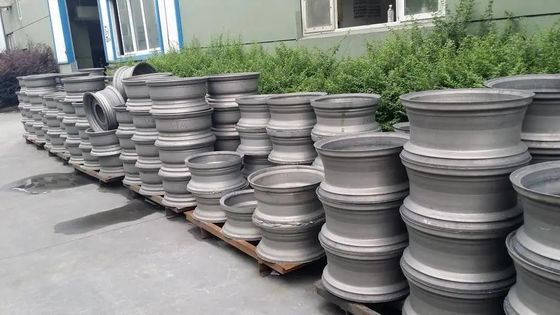 Bánh xe nhôm rèn và đúc Giấy chứng nhận RoHS xử lý nhiệt T6