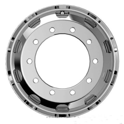 Vật liệu hợp kim Bánh xe tải bằng nhôm, Bánh xe 6061 T6 rèn Đường kính 1000mm 20Kg