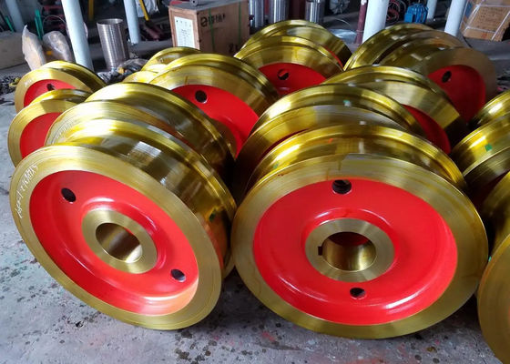 Bánh xe rèn có độ đàn hồi Lốp đường sắt cho xe điện và đường sắt hạng nhẹ tàu điện ngầm