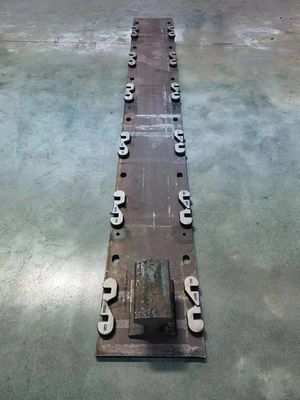 Nền tảng đường sắt ven biển Mạ kẽm nóng DIP Tấm thép liên tục