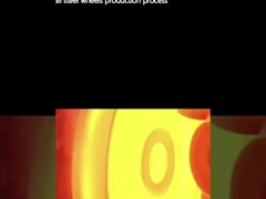 Quá trình sản xuất bánh xe đường sắt thép